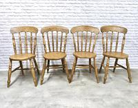 Matched Set of 4 Large Seated Windsor Kitchen Chairs (2 of 5) Matched Set of 4 Large Seated Windsor Kitchen Chairs (2 of 5)