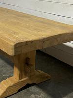 Large French Refectory Bleached Oak Farmhouse Dining Table (7 of 27) Large French Refectory Bleached Oak Farmhouse Dining Table (7 of 27)
