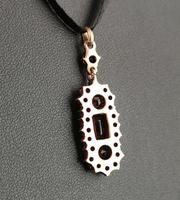 Antique Art Nouveau Bohemian Garnet Pendant (10 of 12) Antique Art Nouveau Bohemian Garnet Pendant (10 of 12)