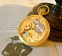 Vintage Swiss Waltham Pocket Watch 1970s 17 Jewel 12ct Gold Plated Half Hunter FWO (11 of 12) Vintage Swiss Waltham Pocket Watch 1970s 17 Jewel 12ct Gold Plated Half Hunter FWO (11 of 12)