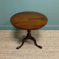 Quality Cuban Mahogany Georgian Antique Tripod Occasional Table (5 of 6) Quality Cuban Mahogany Georgian Antique Tripod Occasional Table (5 of 6)