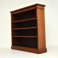 Antique Victorian Walnut Open Bookcase (5 of 11) Antique Victorian Walnut Open Bookcase (5 of 11)