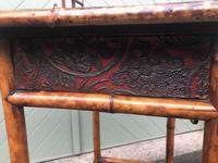 Antique Lacquered Bamboo Desk (3 of 11) Antique Lacquered Bamboo Desk (3 of 11)