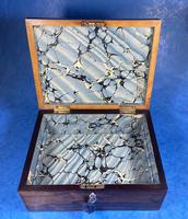 George III Rosewood Tunbridge Ware Box with Specimen Wood Inlay (15 of 15) George III Rosewood Tunbridge Ware Box with Specimen Wood Inlay (15 of 15)