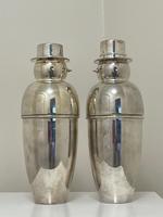 Pair of Decorative Art Deco Style Silver Snowmen Cocktail Shakers (16 of 42) Pair of Decorative Art Deco Style Silver Snowmen Cocktail Shakers (16 of 42)