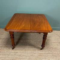 Small Quality Mahogany Antique Victorian Extending Dining Table (7 of 9) Small Quality Mahogany Antique Victorian Extending Dining Table (7 of 9)