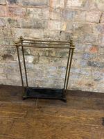Brass & Steel Umbrella Stand (3 of 5) Brass & Steel Umbrella Stand (3 of 5)