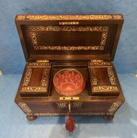 Regency Rosewood Twin Canister Tea Caddy (11 of 23) Regency Rosewood Twin Canister Tea Caddy (11 of 23)