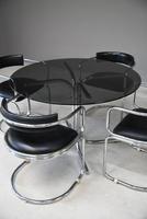 Retro Chrome Glass Dining Table (9 of 13) Retro Chrome Glass Dining Table (9 of 13)