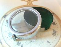 Vintage Smiths or Ingersoll Pocket Watch Case 1940s Original Chrome Bedside Case (4 of 11) Vintage Smiths or Ingersoll Pocket Watch Case 1940s Original Chrome Bedside Case (4 of 11)
