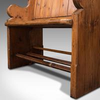 Antique Love Seat, English, Pine, Bench, Pew, Ecclesiastic Taste, Victorian (12 of 12) Antique Love Seat, English, Pine, Bench, Pew, Ecclesiastic Taste, Victorian (12 of 12)