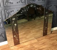 Large Art Deco Wall Mirror (2 of 7) Large Art Deco Wall Mirror (2 of 7)