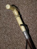 Hallmarked 1922 Silver Walking Stick / Dress Cane With Vacant Cartouche (11 of 12) Hallmarked 1922 Silver Walking Stick / Dress Cane With Vacant Cartouche (11 of 12)