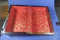 William IV Pewter Inlaid Rosewood Box (10 of 18) William IV Pewter Inlaid Rosewood Box (10 of 18)