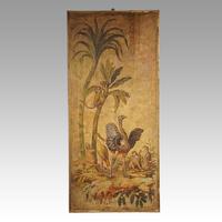 Pair of Large Antique Painted Wall Panels (4 of 10) Pair of Large Antique Painted Wall Panels (4 of 10)