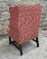 Victorian Mahogany Framed Wing Armchair (7 of 15) Victorian Mahogany Framed Wing Armchair (7 of 15)