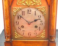 Junghans Carved Bracket Clock – Oak Cased Striking 8-day Mantle Clock (3 of 12) Junghans Carved Bracket Clock – Oak Cased Striking 8-day Mantle Clock (3 of 12)