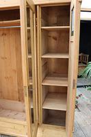 Fabulous Old Pine Triple 'Knock Down' Arts & Crafts Wardrobe (11 of 11) Fabulous Old Pine Triple 'Knock Down' Arts & Crafts Wardrobe (11 of 11)