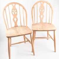 Pair of Ercol Fleur-de-lis Windsor Chairs (3 of 5) Pair of Ercol Fleur-de-lis Windsor Chairs (3 of 5)