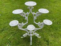 Victorian 19th Century Garden Cast Iron Painted White 6 Branch Plant Stand (10 of 47) Victorian 19th Century Garden Cast Iron Painted White 6 Branch Plant Stand (10 of 47)