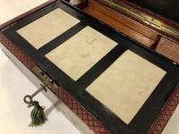 Antique Victorian Leather Writing Document Box (18 of 19) Antique Victorian Leather Writing Document Box (18 of 19)