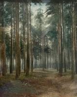 Pair of 19thc Woodland Scenes - signed Macdonald (2 of 5) Pair of 19thc Woodland Scenes - signed Macdonald (2 of 5)