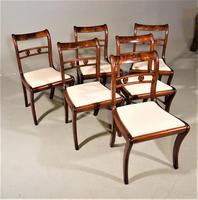 Elegant Set of 6 Sabre Legged Mahogany Dining Chairs (2 of 5) Elegant Set of 6 Sabre Legged Mahogany Dining Chairs (2 of 5)