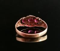 Antique Ruby Paste & Diamond Ring, 9ct Gold (8 of 13) Antique Ruby Paste & Diamond Ring, 9ct Gold (8 of 13)