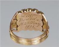 Georgian 15ct Gold Pearl Antique Memorial English Ring c.1800 (2 of 20) Georgian 15ct Gold Pearl Antique Memorial English Ring c.1800 (2 of 20)
