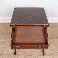 Envelope Card Table Edwardian Mahogany (10 of 10) Envelope Card Table Edwardian Mahogany (10 of 10)