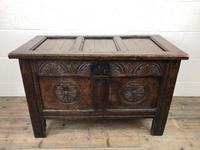 Small 18th Century Carved Oak Coffer (2 of 13) Small 18th Century Carved Oak Coffer (2 of 13)