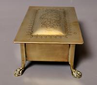 Antique Brass Tobacco Box, Heraldic (6 of 13) Antique Brass Tobacco Box, Heraldic (6 of 13)