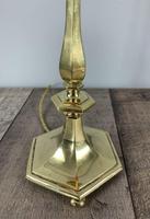 Edwardian Brass Table Lamp With Etched Shade (3 of 10) Edwardian Brass Table Lamp With Etched Shade (3 of 10)