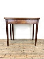 Antique Mahogany Fold Over Table (2 of 10) Antique Mahogany Fold Over Table (2 of 10)