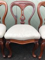 Antique Set of 4 Mahogany Balloon Back Dining Chairs (7 of 11) Antique Set of 4 Mahogany Balloon Back Dining Chairs (7 of 11)