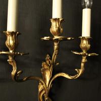 French Pair Of Antique Bronze Wall Sconces (8 of 10) French Pair Of Antique Bronze Wall Sconces (8 of 10)