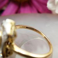 Art Deco 18ct Gold, Platinum Ruby & Diamond Shield Ring (6 of 8) Art Deco 18ct Gold, Platinum Ruby & Diamond Shield Ring (6 of 8)