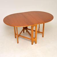 Vintage Teak Drop Leaf Dining Table (3 of 9) Vintage Teak Drop Leaf Dining Table (3 of 9)