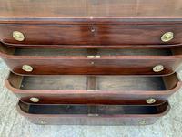 Regency Mahogany Bow Fronted Column Chest of Drawers (14 of 21) Regency Mahogany Bow Fronted Column Chest of Drawers (14 of 21)