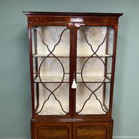 Spectacular Edwardian Chippendale Design Antique Display Cabinet (4 of 9) Spectacular Edwardian Chippendale Design Antique Display Cabinet (4 of 9)