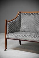 Mahogany & Satinwood Small Sofa (8 of 11) Mahogany & Satinwood Small Sofa (8 of 11)