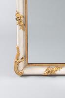 19th Century French Painted & Parcel - Gilt Overmantle Mirror (9 of 12) 19th Century French Painted & Parcel - Gilt Overmantle Mirror (9 of 12)