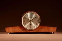 1960s Design Kieninger German Walnut and Brass Mantel Clock (4 of 9) 1960s Design Kieninger German Walnut and Brass Mantel Clock (4 of 9)