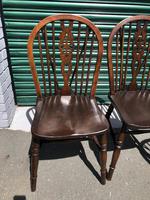 Harlequin Set 10 Ash & Elm Kitchen Chairs (2 of 10) Harlequin Set 10 Ash & Elm Kitchen Chairs (2 of 10)