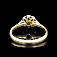 Vintage Diamond Cluster Flower Daisy 18ct 18K Yellow Gold Ring (4 of 10) Vintage Diamond Cluster Flower Daisy 18ct 18K Yellow Gold Ring (4 of 10)