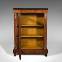 Antique Pier Cabinet, English, Walnut, Inlay, Display Cupboard, Victorian, 1870 (3 of 12) Antique Pier Cabinet, English, Walnut, Inlay, Display Cupboard, Victorian, 1870 (3 of 12)