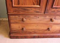 Antique Victorian Mahogany Triple Door Wardrobe (5 of 21) Antique Victorian Mahogany Triple Door Wardrobe (5 of 21)