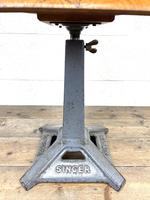 Original Industrial Singer Stool / Machinist Stool (5 of 9) Original Industrial Singer Stool / Machinist Stool (5 of 9)