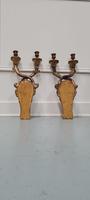 Beautiful Wooden Gilded Wall Lights c.1850 (4 of 4) Beautiful Wooden Gilded Wall Lights c.1850 (4 of 4)