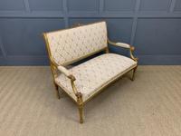 19th Century French Giltwood Settee (10 of 15) 19th Century French Giltwood Settee (10 of 15)